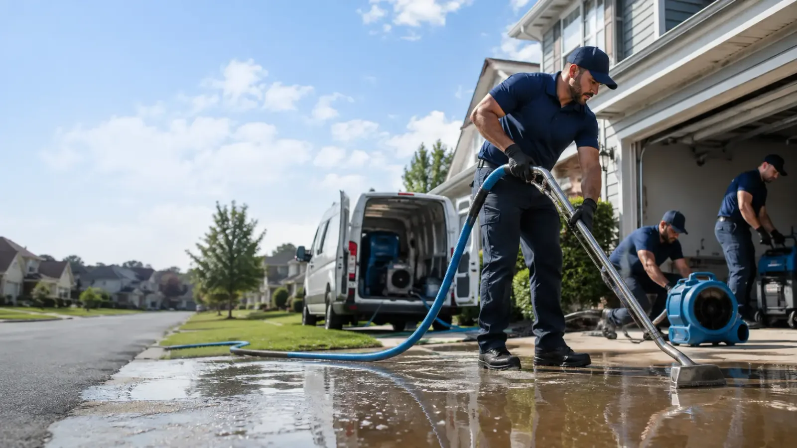 Flood Damage Restoration in Alderson, OK